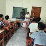 Annexure 3_Another alumnus Miss. Sakina Khatoon taking classes to our present CEMA students